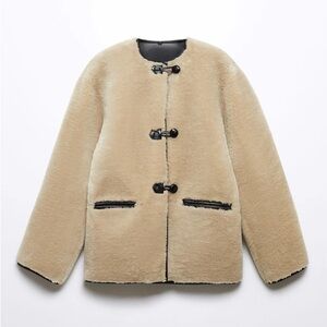 Mango Shearling Jacket